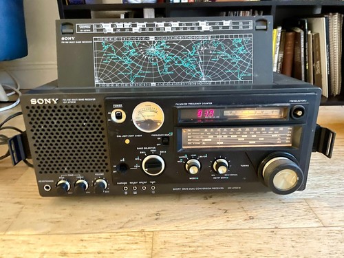 Récepteur multibande Sony ICF-6700W Fm/Am -TESTÉ - ondes courtes -