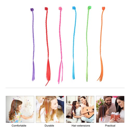 18 Pcs Haarnadel Der Kinder Haarverlängerungen 2024 Mädchen Haarzubehör Baby