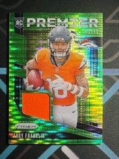 🔥💎📈 2024 Panini Prizm - Rookie Gear Drake Maye Neon Green Pulsar FREE SHIP
