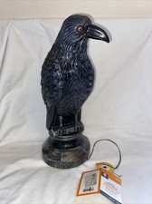 Tekky Toys Animated Raven Halloween Decoration Not Working 14  Tall