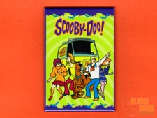 Scooby Doo gang art 2x3" fridge/locker magnet