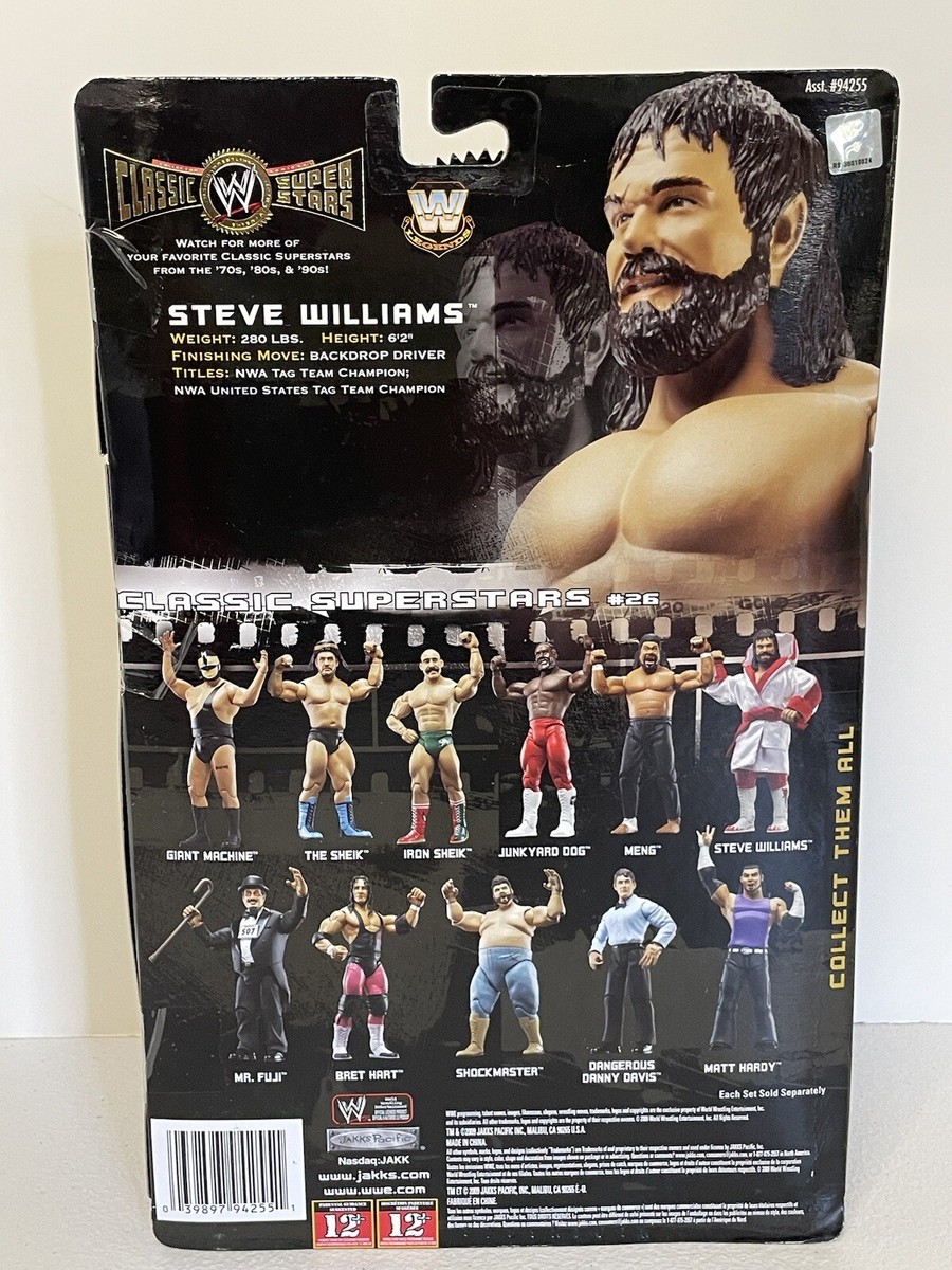 スポーツ WWE Classic Superstars - Steve Williams WWF WWE JAKKS CLASSIC SUPERSTARS DR. DEATH STEVE WILLIAMS