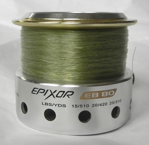 Okuma "Epixor EB80" Spinning Reel Spool with Line, Fishing Tackle Part, Exc. - Picture 3 of 6