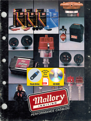 Mallory Ignition 1983 Performance Catalog  PDF File USB Flash Drive