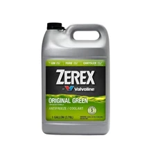 Valvoline Zerex Coolant Antifreeze ZX001 Original Green Low Silcate 1 Gallon