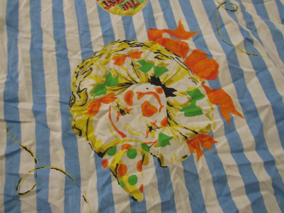 Sábana plana payaso vintage The Greatest Show on Earth 66x96 spot en la foto Foto 2 de 4