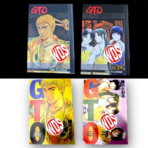 GTO Great Teacher Onizuka Manga Vol.1-25 JUEGO SUELTO/COMPLETO Completo Inglés NUEVO - Imagen 13 de 19