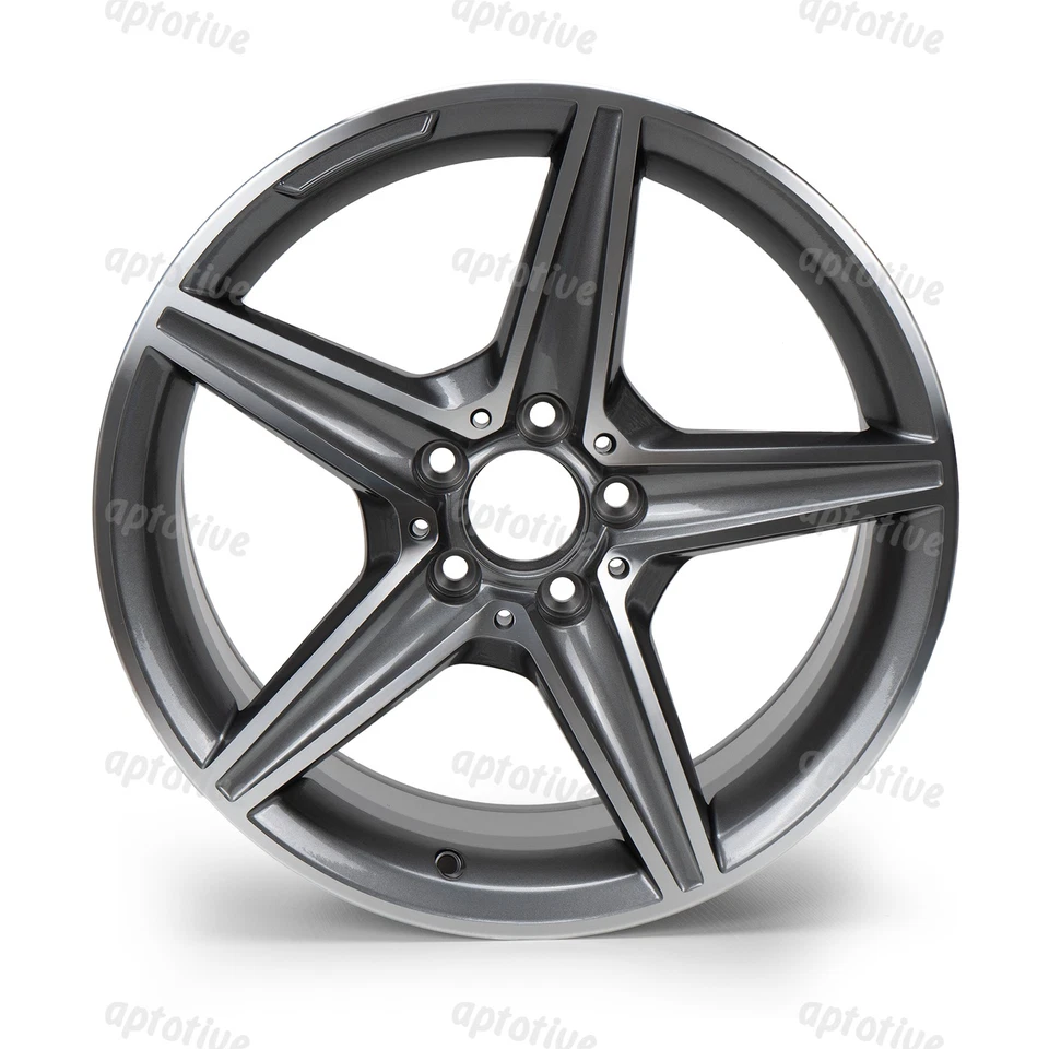 4pcs 18"x8.5" Wheel Rim fits Mercedes Benz E300 E350 E400 E450 E550 C300 E63 AMG — 第 4/4 张图片