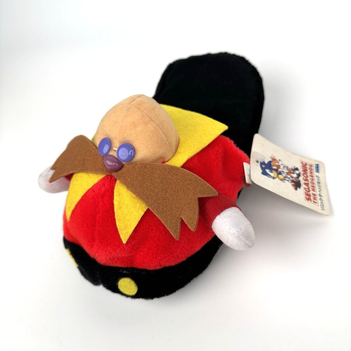 1993 Sega Sonic The Hedgehog Doctor Eggman Plush Slipper (1) Japan
