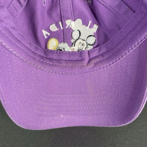 Mickey Mouse Disney Florida Purple Head Start SAMPLE Ponytail Scrunchie Hat Cap - Picture 7 of 8