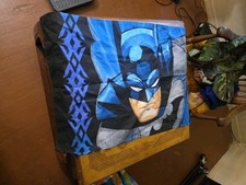 1 Vtg Batman Pillowcase Cartoon DC Comics Standard Bedroom Bedding Comic Movie