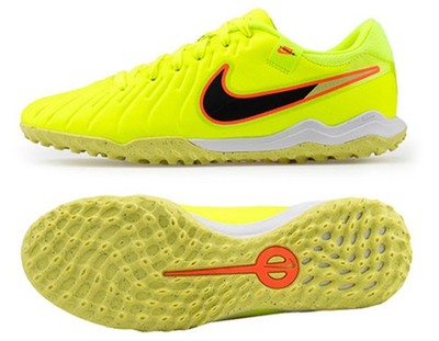 Nike Herren Tiempo Legend 10 Aca TF Stollen Fußball VOLT Futsal Stiefel Spike...