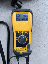 UEi C85 CO/CO2 Combustion Gas Analyzer Meter w/ Probe Hose & Carrying Case