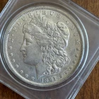 New Listing1891 Morgan Silver U.S. Dollar - Almost Uncirculated