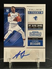 ANGEL DELGADO 2018 Panini Contenders Draft Picks Rookie RC Auto #121