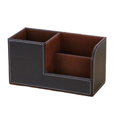 2X(Leder-Schreibtisch-Organizer, BüRobedarf-Halter, Schreibtisch-Schreibwar4702
