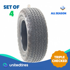 Set Of 4 Used 26570r18 Goodyear Wrangler Territory Ats 116t - 7-932