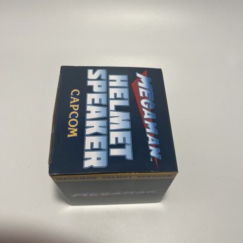 MEGA MAN ALTOPARLANTE CASCO portatile Capcom Nintendo NES gioco cassa bottino esclusivo - Foto 5 di 6