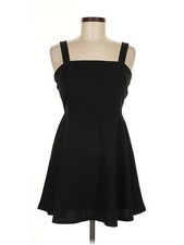Boohoo Women Black Cocktail Dress 8
