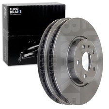 2X EUROBRAKE BREMSSCHEIBEN 320mm BELÜFTET VORNE PASSEND FÜR AUDI A4 A5 A6 A7 Q5