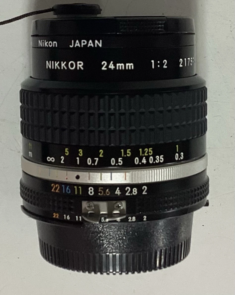 Nikon f/2 Camera Lenses 24mm Focal for sale | eBay