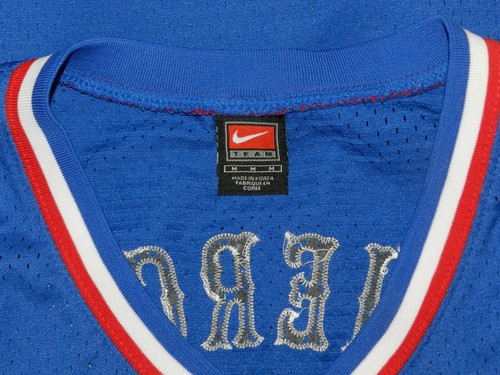 1995 Paul Pierce Kansas Jayhawks Nike Basketball Jersey Men's Medium Swingman - Picture 8 of 8