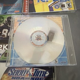 Sega Dreamcast Game Lot Of 4 Tested NBA Show Time NHL 2K NFL 2K, 2K1