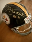 Jack Lambert autographed authentic full size Pittsburgh Steelers football helmet
