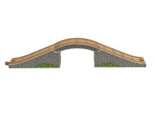 Learning Curve Wooden Thomas Train 3 Piece Arched Bridge Arched Stone Bridge 