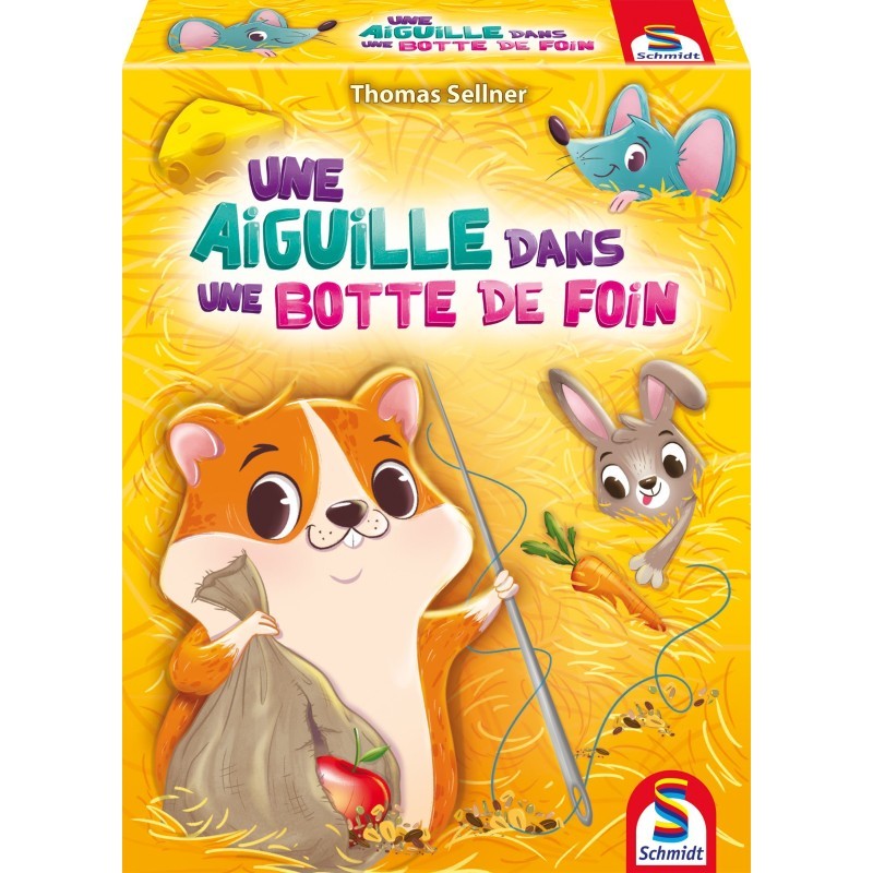 Une aiguille dans une botte de foin Jeu de société Schmidt Spiele pour enfant dès 5 ans