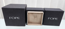 100% GENUINE FOPE JEWELLERY DUAL USE INSERT RING, EARRING BOX
