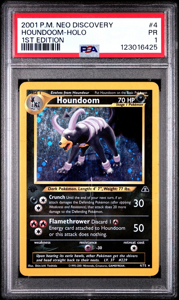 Houndoom 4/75 Neo Discovery Holo for sale online | eBay