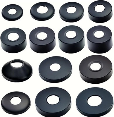 Rosette 25 mm 3 4 Zoll Schwarz 70 x 20 mm Stahl