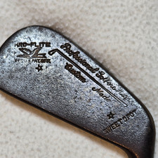 Antique Hickory Shaft Golf Club Kro-Flite Sweet Spot Anderson Spade Mashie RH 38