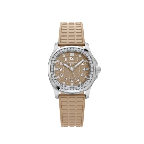 Patek Philippe Aquanaut Luce 5067A-020 'Ladies' Stainless Steel Honey Beige