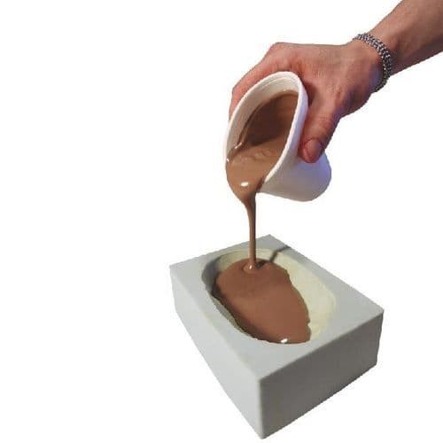 Monster Clay Brown, Melts Easily to a Pourable Consistency, Size Medium