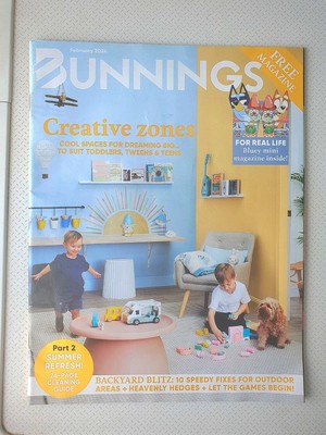 Bluey Hammerbarn Bunnings Magazine Limited Edition