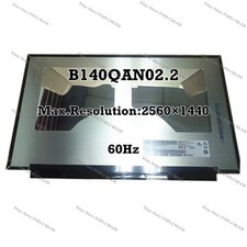 B140QAN02.2 14 Inch IPS 2560×1440 WQHD eDP 40 Pins LED LCD Screen Display Panel