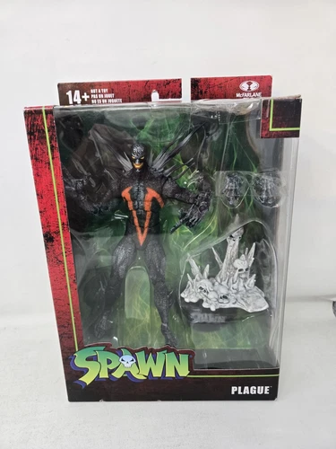 McFarlane Toys Spawn Plague 7" Action Figure Wave 4 Opened Displayed