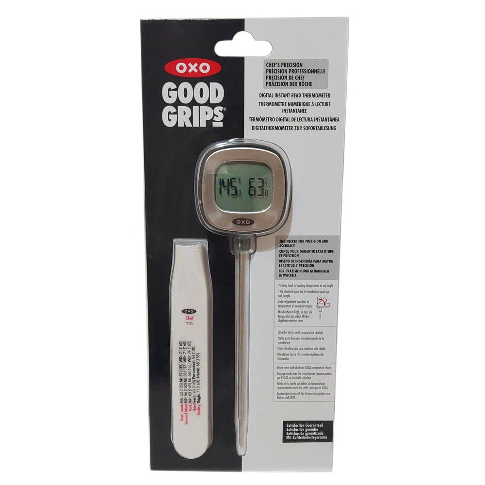 Oxo Meat Food Thermometer Good Grips Chef's Precision Digital Instant Read
Opens in a new window or