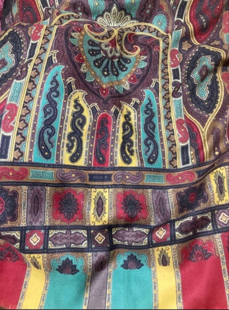 ETRO Rectangular Scarf Paisley Pattern - image 3