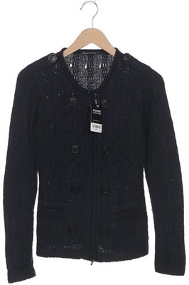 EXPRESSO Strickjacke Damen Cardigan Jacke Gr. S Mohair Marineblau #2852i3t