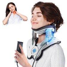 Cervical Neck Traction Device: Neck Stretcher for Cervical Pain Relief, Electric