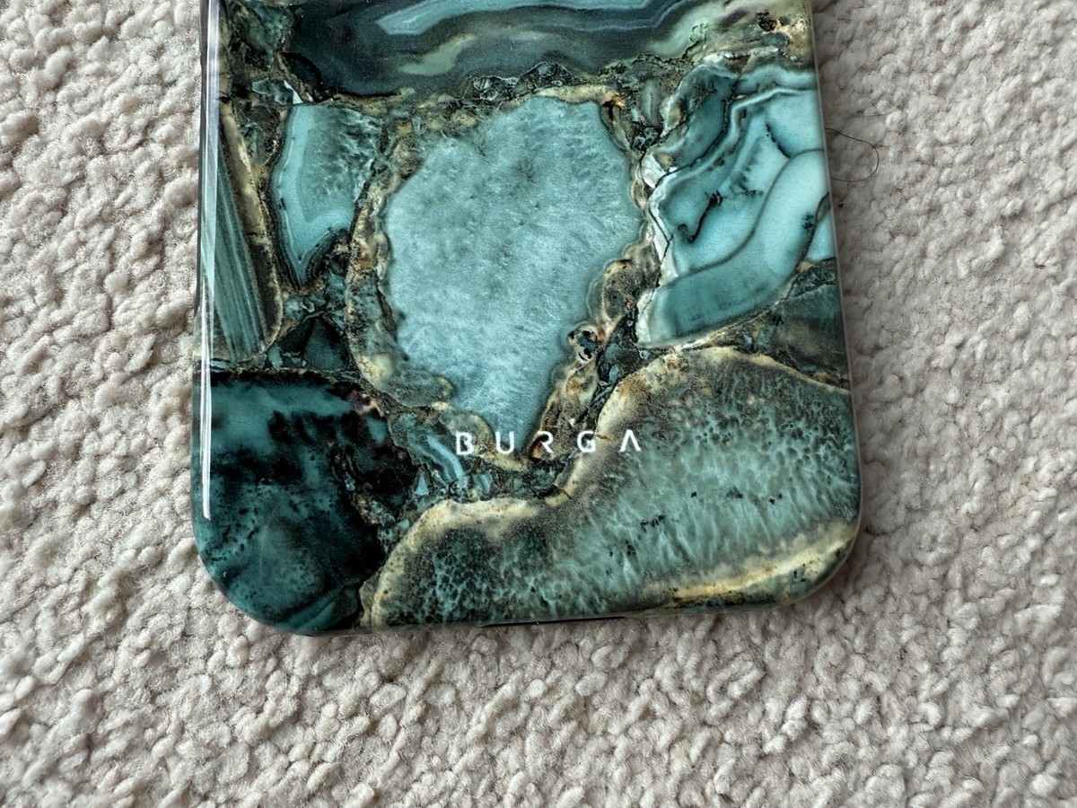 BURGA iPhone 16 Pro Max Case - Ubud Jungle Pattern Green Emerald