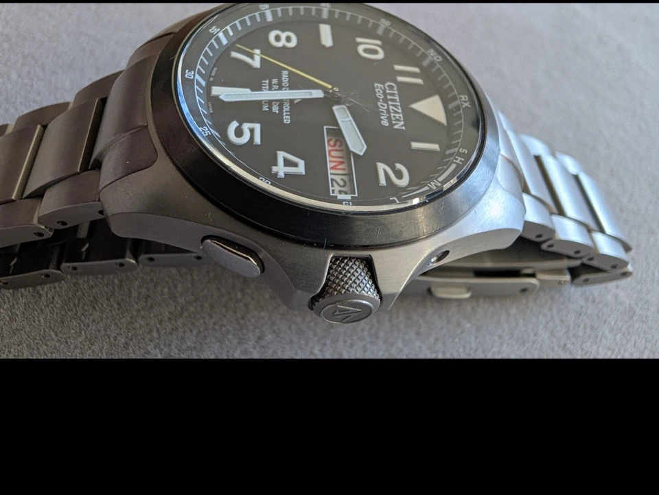 Citizen Promaster Land JDM Titanium PMD56-2952 Eco-Drive *Se envía desde EE. UU.* - Imagen 2 de 4