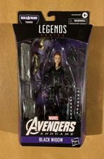 Marvel Legends UK Avengers Endgame 2020 Black Widow Figure w BAF Thanos Part