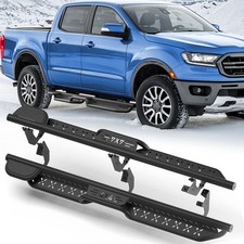 Running Boards For 2019-2026 Ford Ranger Super Crew Cab Side Rails Step Nerf Bar Running Boards For 2019-2026 Ford Ranger Super Crew Cab Side Rails Step Nerf Bar