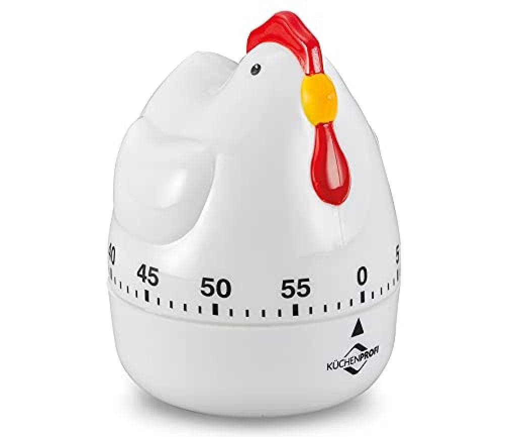 (TG. Durchmesser 6,6 cm, Höhe 9 cm) Küchenprofi - Timer Henriette - NUOVO