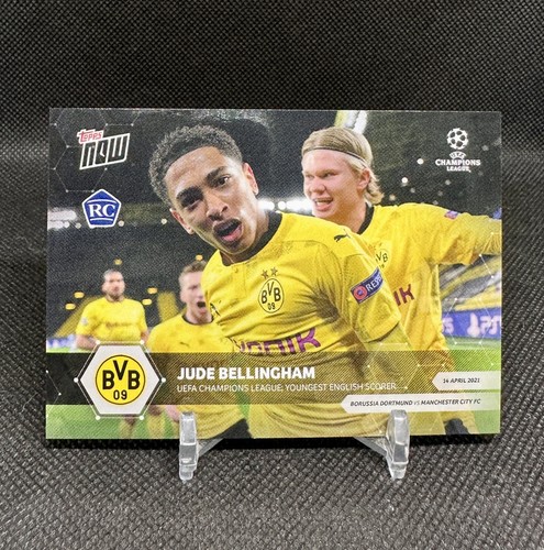 Jude Bellingham #65 2020 Topps Now UEFA Champions League card