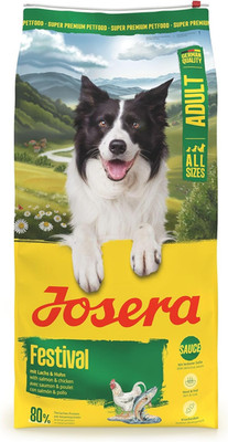JOSERA Adult Festival Lachs & Huhn (1 X 12,5 Kg) | Premium Trockenfutter Für Aus